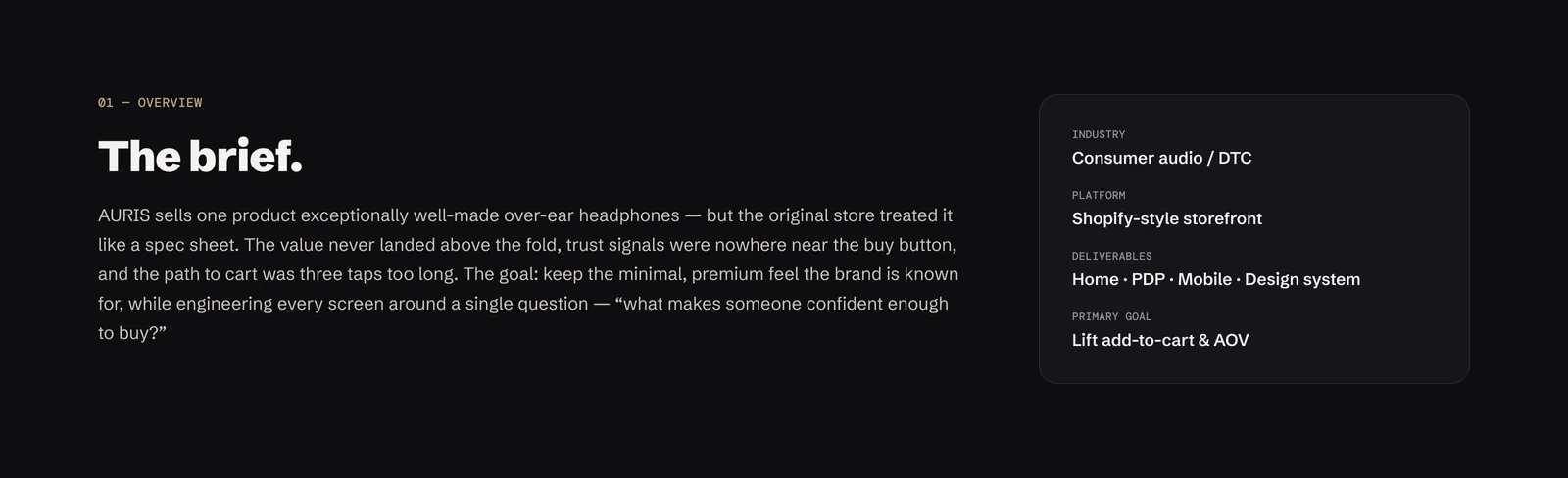 AURIS — Premium Audio Storefront — image 2