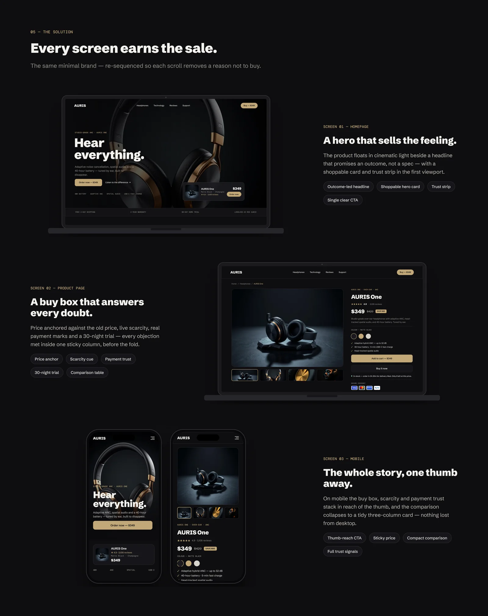 AURIS — Premium Audio Storefront — image 6