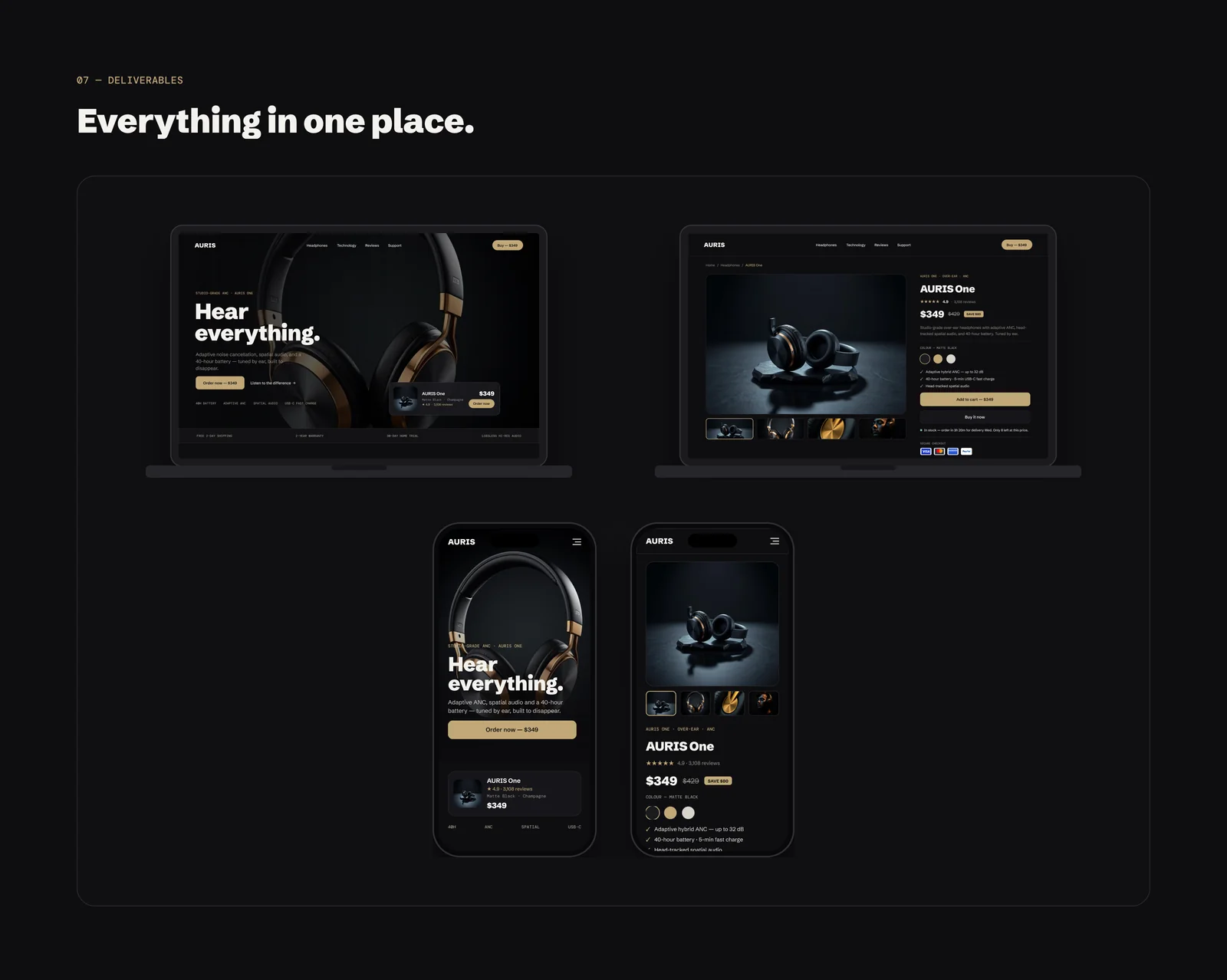 AURIS — Premium Audio Storefront — image 8