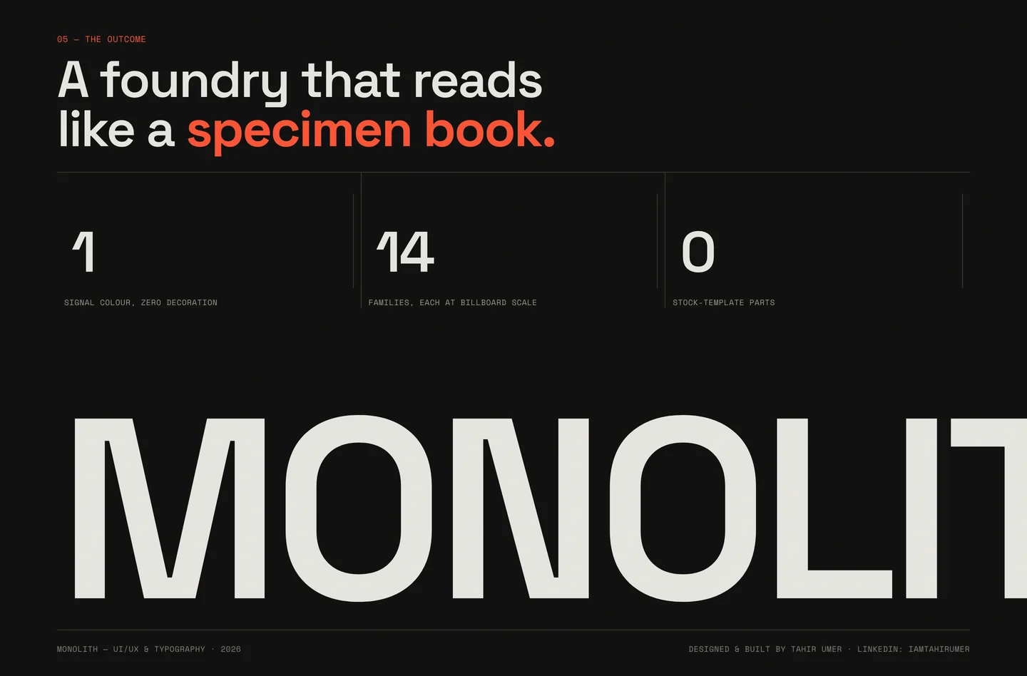 MONOLITH — Type Foundry — image 5