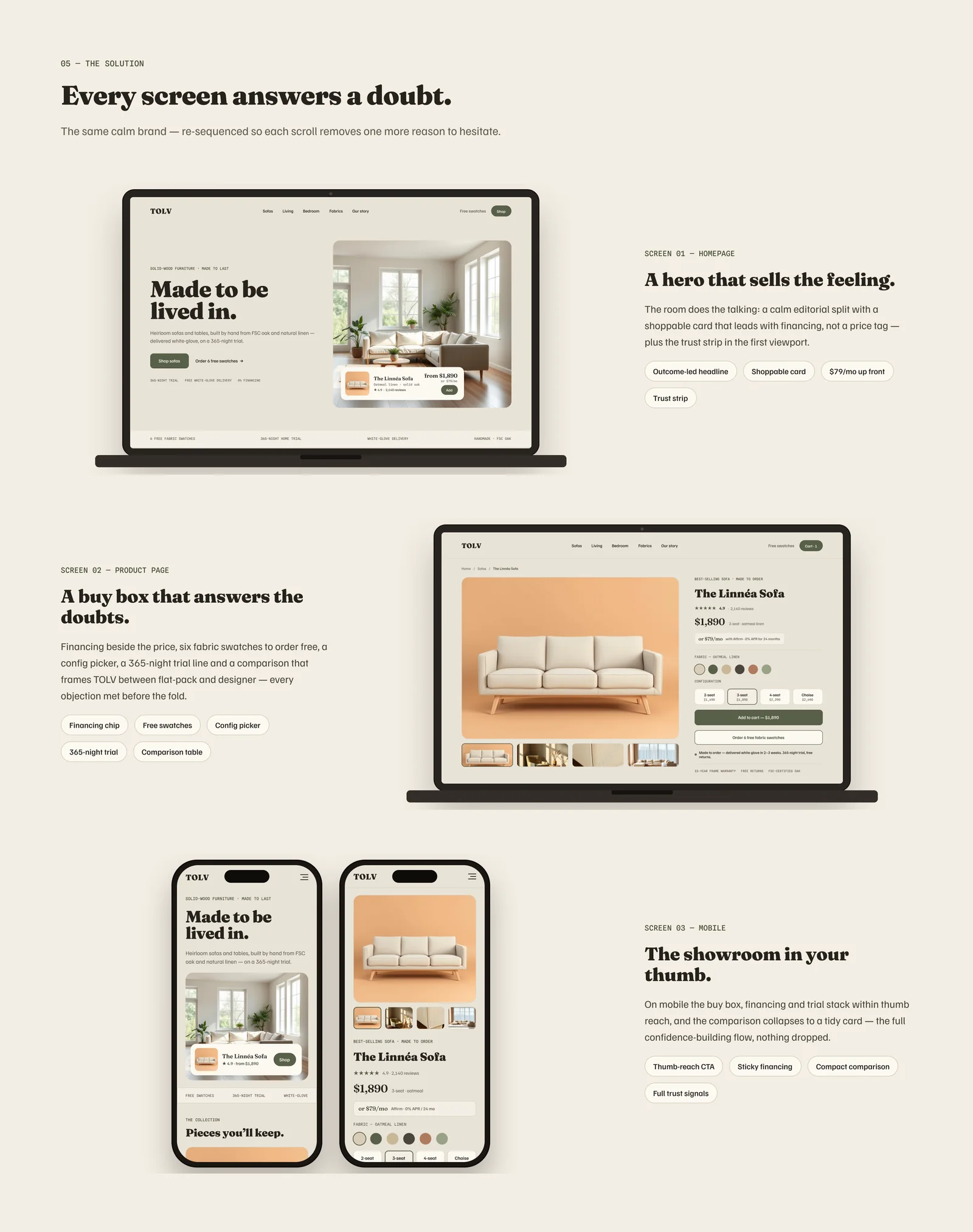 TOLV — Made-to-Order Furniture — image 6