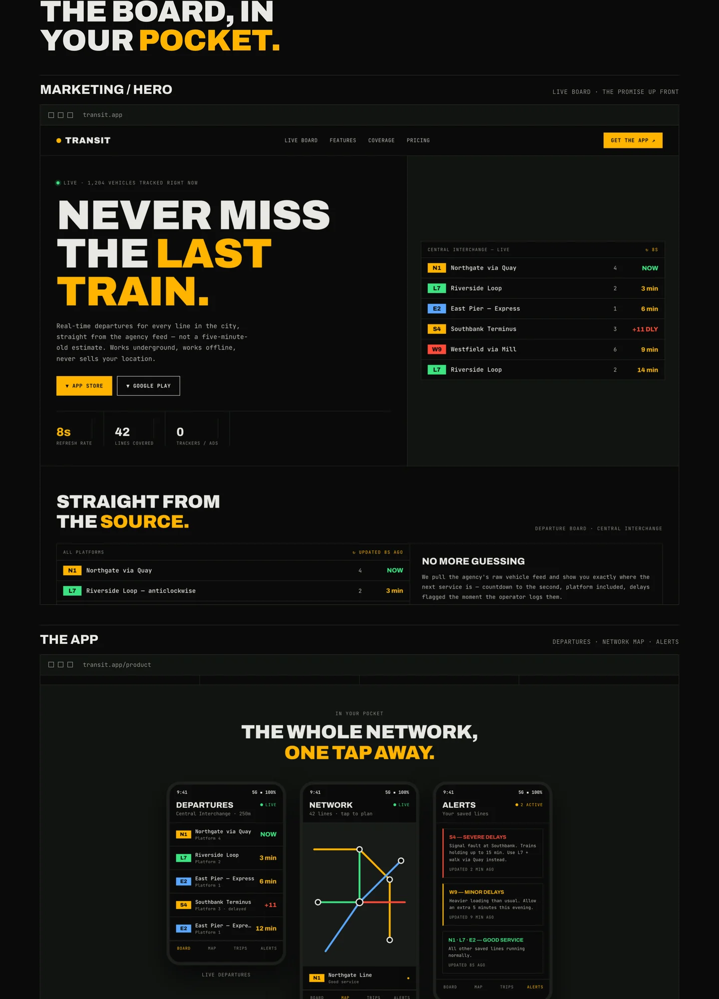 TRANSIT — Real-time Transit App — image 3